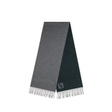 Fendi Gray Wool Scarf