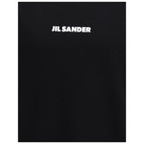 Jil Sander Black Cotton T-Shirt