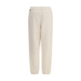 Moncler Grenoble Cream Polyester Joggers (Workout Pants)
