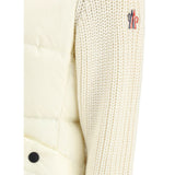 Moncler Grenoble Cream Polyamide Coat