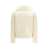 Moncler Grenoble Cream Polyamide Coat