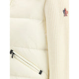 Moncler Grenoble Cream Polyamide Coat