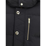 Moose Knuckles Black Cotton Coat