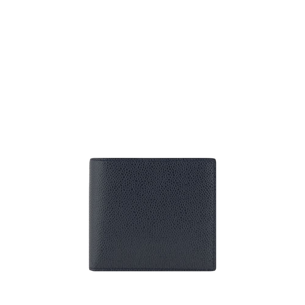 Thom Browne Blue Calf Leather Bos Taurus Wallet