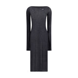 Miu Miu Black Cotton Casual Dress