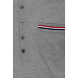 Thom Browne Gray Cotton Polo Shirt