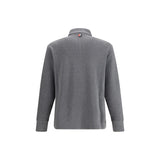 Thom Browne Gray Cotton Polo Shirt