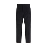 Thom Browne Black Cotton Chino Pants