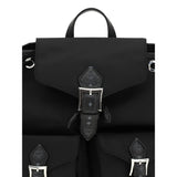 MCM Black Nylon Backpack