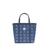 MCM Blue Fabric Handbag