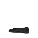 Margiela Black Lamb Ovis Aries Aries Ballet Flats