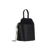 Margiela Black Calf Leather Bos Taurus Shoulder Bag