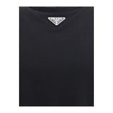 Prada Black Cotton T-Shirt
