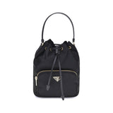 Prada Black Polyamide Backet Bag