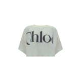 Chloé White Cotton T-Shirt