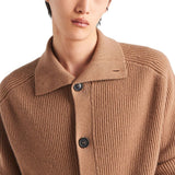Prada Brown Cashmere Cardigan