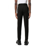 Prada Black Elastane Dress Pants