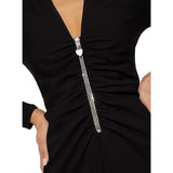 Saint Laurent Black Acetate Jumpsuit