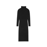 Saint Laurent Black Cashmere Casual Dress
