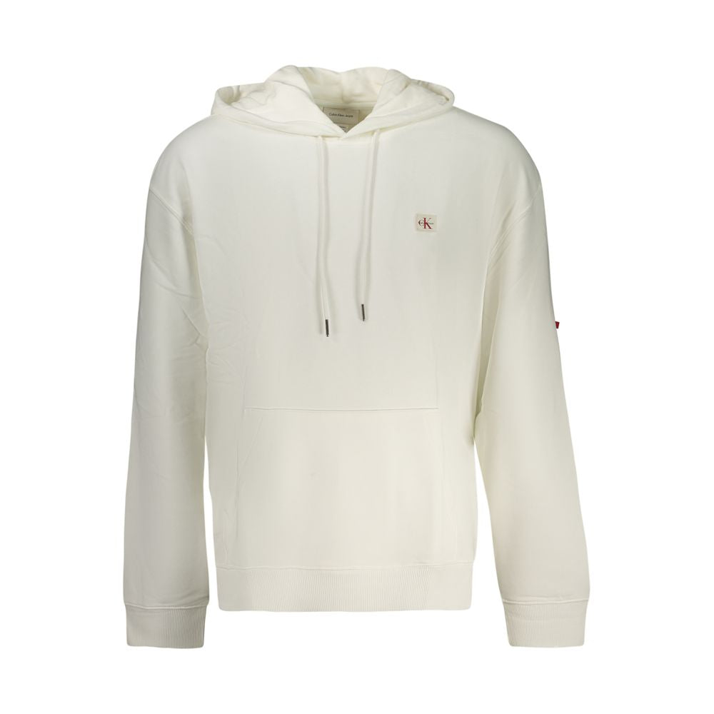 Calvin Klein White Cotton Sweatshirt