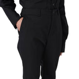 Saint Laurent Black Cotton Casual Pants