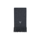 Prada Gray Cashmere Scarf