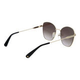 Longchamp Gold Metal Sunglasses