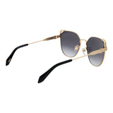 Just Cavalli Gold Metal Sunglasses