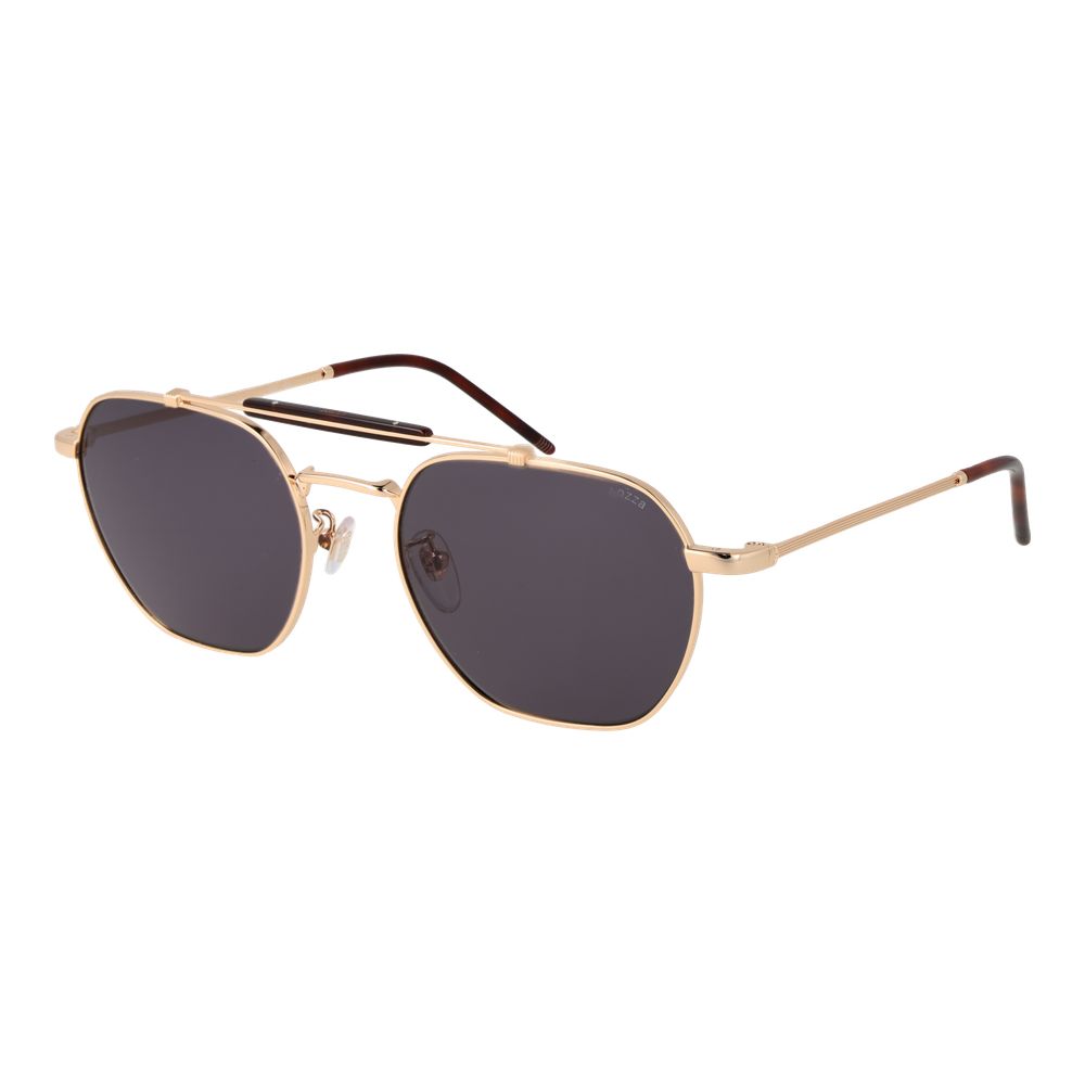 Lozza Gold Metal Sunglasses