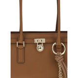 Michael Kors Brown Calf Leather Bos Taurus Shoulder Bag