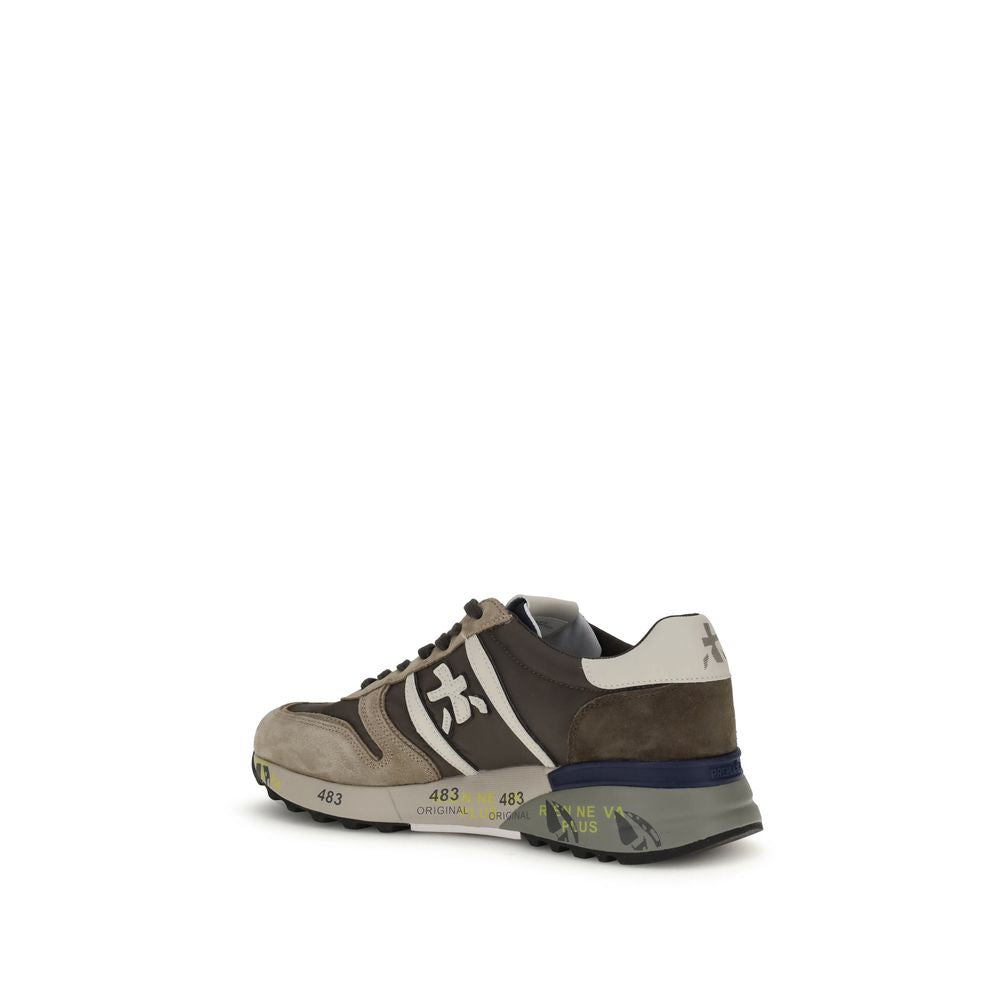 Premiata Multicolor Calf Leather Bos Taurus Low Top Sneakers
