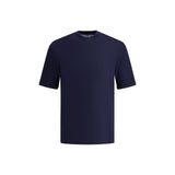 Brunello Cucinelli Blue Cotton T-Shirt