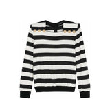 Balmain Black Marabou Tank Tops