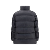 MONCLER x EDWARD ENNINFUL Black Polyamide Coat