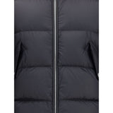 MONCLER x EDWARD ENNINFUL Black Polyamide Coat