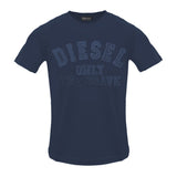Diesel Blue Cotton T-Shirt