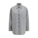 Max Mara Gray Wool Shirt