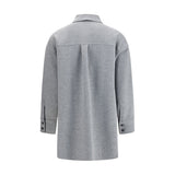 Max Mara Gray Wool Shirt