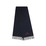 Vivienne Westwood Blue Wool Scarf